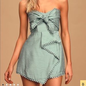 Lulus Tie Front Romper